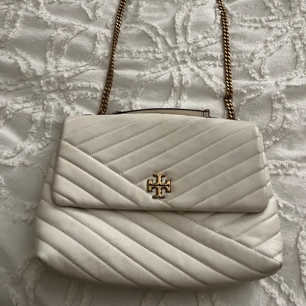 TORY BURCH KIRA CHEVRON CONVERTIBLE SHOULDER BAG